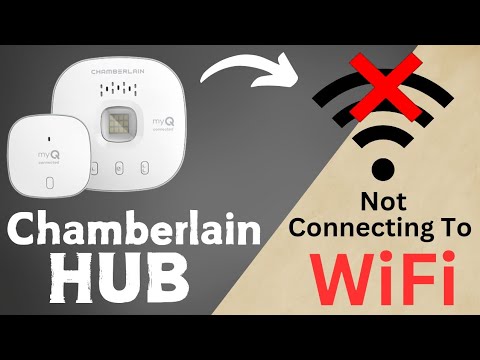 (Fixed ✅) :- Chamberlain Smart Garage Hub not connecting to the WiFi | Chamberlain Hub No WiFi |