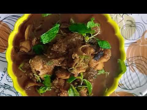 sire ka Salan/🐐Goat head Curry 👌Telangana famous తలకాయ కూర😋👌