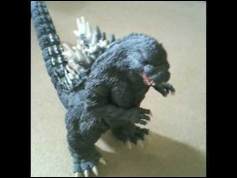 Marui R/C Godzilla (Biollante Version) Demo