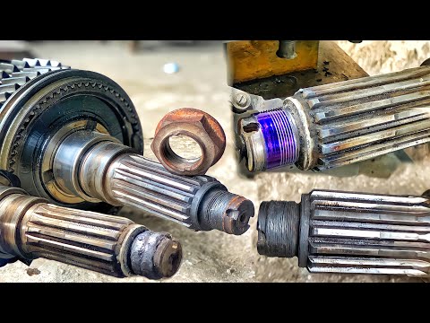 How to Repair Manual Transmission Countershaft || Rebuild Transmission Gear Main Shaft |