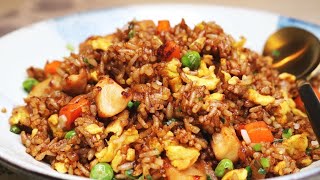 BETTER THAN TAKEOUT AND EASY! Chinese Chicken Fried Rice Recipe