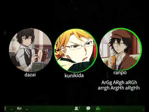 A normal day in the ADA 😘💕|| Bungo Stray Dogs || Funny || ft. Dazai , Kunikida , Ranpo