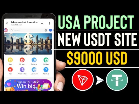 USDT earning website, order grabbing appMake USDT on mobile at home,