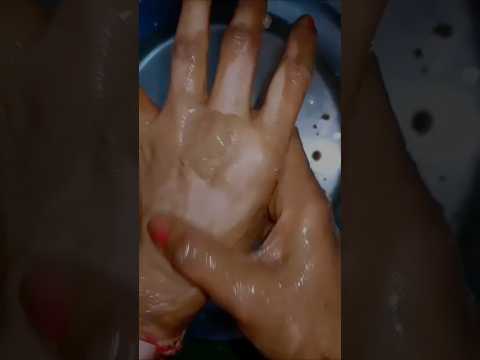 Fair hands instantly at home | clean hand dirt and tanning instantly #shorts #youtube #diy #fairskin