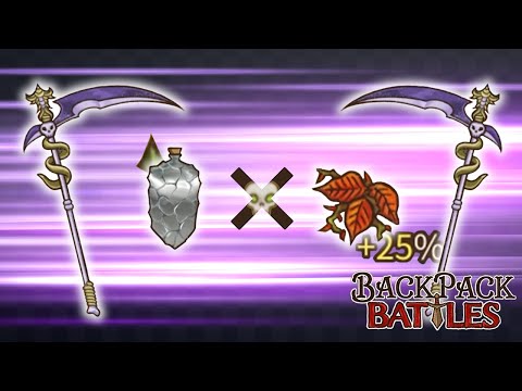 ずっとやりたかった速攻で毒を入れる石ポ鎌ウルシのロマンに震えろ【Backpack Battles / BpB #195】