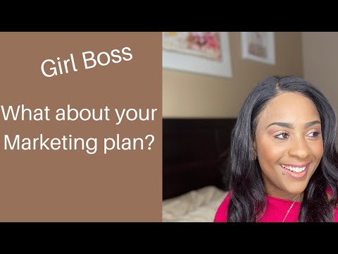 What about your marketing plan?