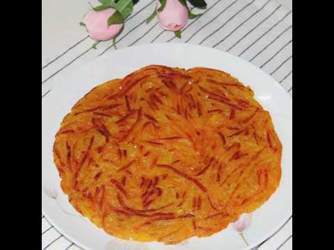 Making moist old pumpkin pancakes for a drinking snack on a rainy day