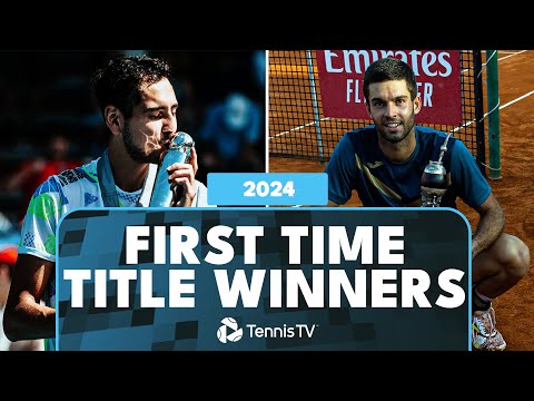 First Time Title Winners From The 2024 ATP Tennis Season