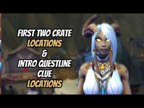 HOW TO FIND THE FIRST TWO SECRET CRATES & COMPLETE THE TUTORIAL FOR THE GUEST RELATIONS SECRET EVENT