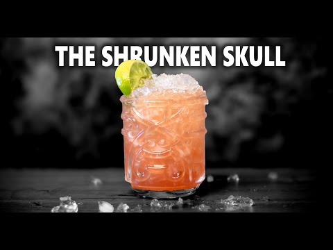 How To Make The Shrunken Skull Cocktail