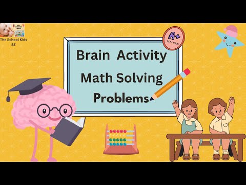 Mathematical Problem / Brain Activity for Kids/Math Brain Teasers /Math Brain Tricks/ Math Puzzles