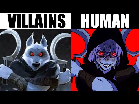 DRAWING VILLAINS AS CUTE GUYS // de-furry-ing iconic animal characters