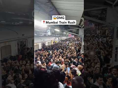 #mumbai #local #train #rush #crowd