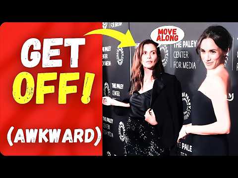 Awkward Red Carpet Drama: Meghan Markle Shoved Aside!