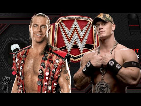 Shawn Michaels vs John Cena Universal Championship Match