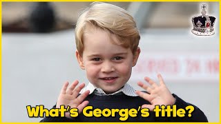 👑 Who will inherit William's title as Duke of Cambridge?