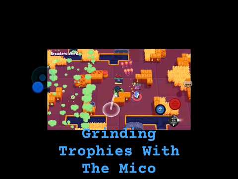 Grinding Trophies With Mico. #brawlstars #gameplay #supercell