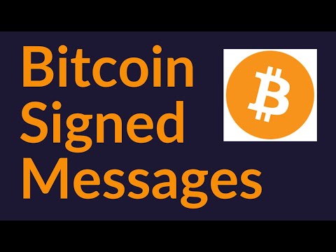 How To Prove That You Own Bitcoin (Signed Messages)