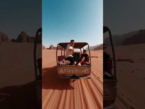 This must be the best way to travel #WadiRum desert in #Jordan