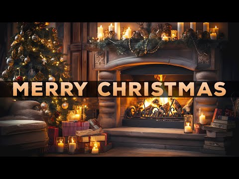 Cozy Christmas Fireplace Playlist 2024 🎅 Merry Christmas 2024 🎅 Christmas Jazz Music Playlist 2024