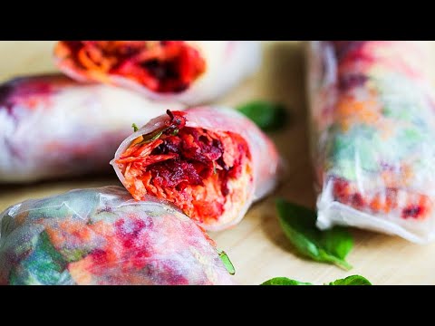 How to make Spring Rolls with rice paper - that work every time!