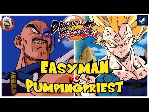 DBFZ PumpingPriest vs Easyman (Baby2, Nappa, Piccolo) vs (VegetaSSJ, GokuSSJ, Gohan)