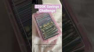 My $200K - 100 Envelope Savings Challenge - 💵 Can you guess how much I have so far?