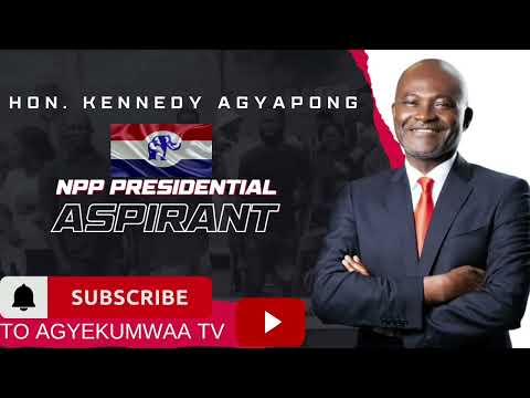 Hon Kennedy Agyapong sits with Umaru Sanda of Citi TV.