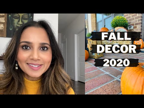 FALL DECOR 2020 | SURPRISE INTRODUCTION | Washington DC | Kannada Vlogs | In USA