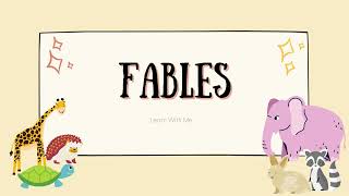 What is a Fable?| Five Elements of a Fable | Examples of Fables #fables