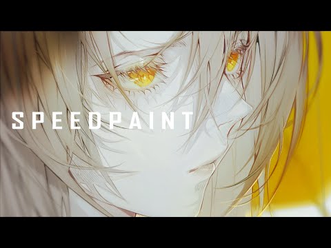 Speedpainting my Original Character - Ai | theCecile