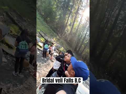 Bridal Veil Falls Provincial Park B.C #bridalveilfalls #familyadventure #familytime #shorts