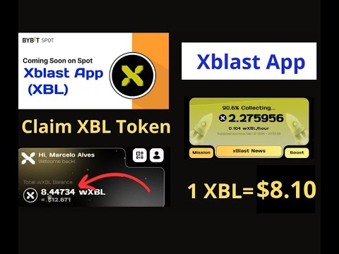 🚨XBLAST AIRDROP LISTADO EN UNISWAP $8 DÓLARES✅🔥🚀 #xblast #xbl #airdrop #crypto #uniswap