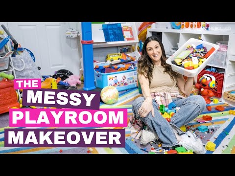 The Messy Playroom Makeover - Episode 1