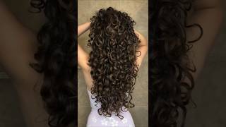 Brushing styling tips for curly hair! #curls #curlyhairhacks #curlyhair #hairstyle #hairwashday