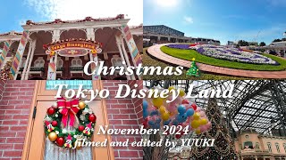 【Disney Vlog🎄🎅】ひとりで過ごすクリスマスディズニーランドでの1日🏰⋆⸜🔔⸝‍⋆