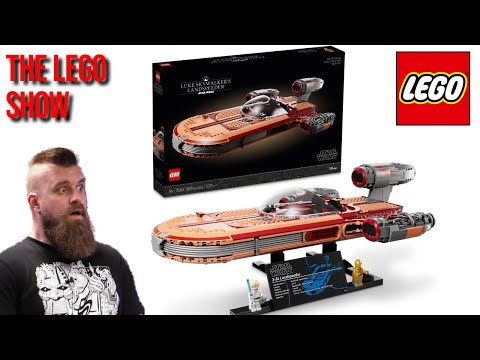 Live Build - Luke Skywalkers LAND SPEEDER - The Lego Show