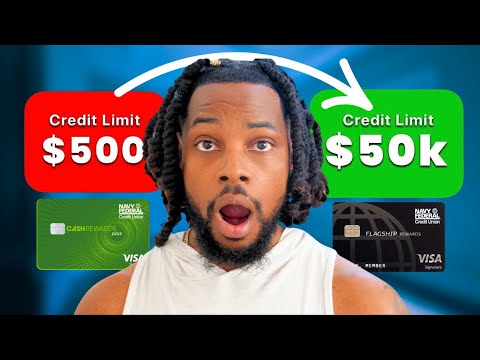 Navy Federal Credit Line Increase | How To Get MASSIVE Credit Limits (HUGE UPDATE!)