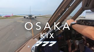 OSAKA KANSAI | BOEING 777 TAKEOFF 4K