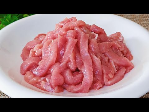 No Salt, No Cooking Wine: Chef's Secret for Tender Meat ! 塩と料理酒なし！シェフのやわらかい肉の秘訣！无盐无料酒腌肉法，鲜嫩入味大厨绝招！