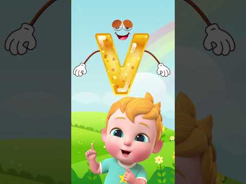 ABC | V For Vase | Abc Shorts for kids | Toddler Learning Videos | NuNu Tv Nursery Rhymes