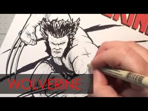 Wolverine Sketch Cover