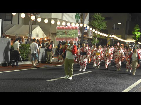 2024 第62回花笠祭り 第2日 第7集団 専門学校山形Vカレッジ 4K版