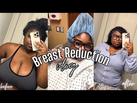 BREAST REDUCTION SUGERY VLOG | Recovery Day 1-7 & MUST HAVES for Surgery 😍🙌🏾