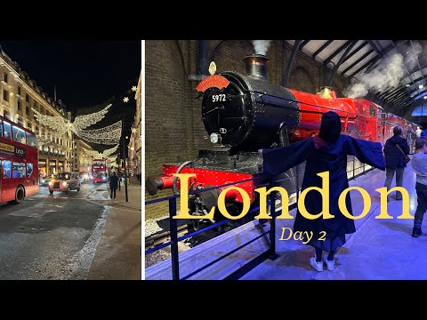 London Vlog Day 2 🏴󠁧󠁢󠁥󠁮󠁧󠁿 | Harry Potter Studio Tour London 🪄 | Flat Iron 🥩 | Regent Street