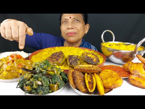 FOOD EATING SHOW FESTIVAL SPECIAL VEG DISHES MUKBANG ASMR