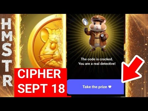 Hamster Kombat Daily Cipher Codes September 18 For 1,000,000 COINS