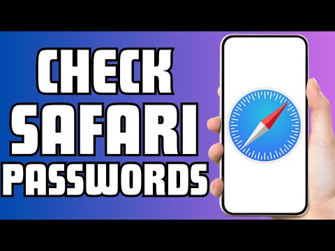 How To Check Safari Passwords