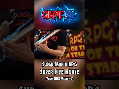 Super Pipe House (Super Mario RPG) - GaMetal (From SNES Medley 2) #snes #smrpg #supermariorpg #vgm