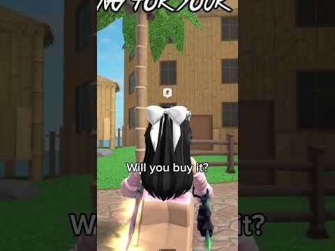 WILL YOU BUY IT??? #roblox